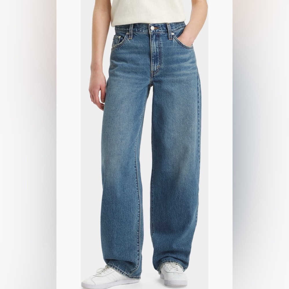 Baggy High Waist Wide Leg
Dad Jeans 27x32